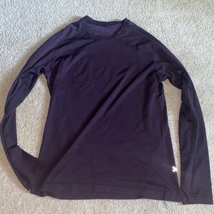 Purple lululemon metal vent tech long sleeve